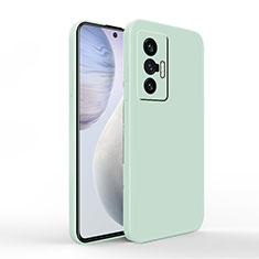 Funda Silicona Ultrafina Goma 360 Grados Carcasa YK4 para Vivo X70 5G Menta Verde