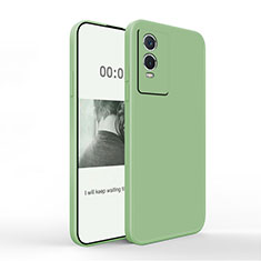 Funda Silicona Ultrafina Goma 360 Grados Carcasa YK4 para Vivo Y74s 5G Verde