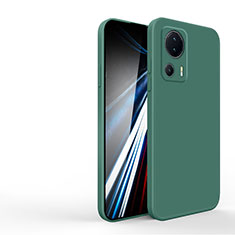 Funda Silicona Ultrafina Goma 360 Grados Carcasa YK4 para Xiaomi Civi 2 5G Verde Noche