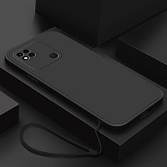 Funda Silicona Ultrafina Goma 360 Grados Carcasa YK4 para Xiaomi POCO C3 Negro