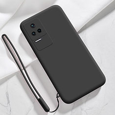 Funda Silicona Ultrafina Goma 360 Grados Carcasa YK4 para Xiaomi Poco F4 5G Negro