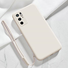 Funda Silicona Ultrafina Goma 360 Grados Carcasa YK4 para Xiaomi POCO M3 Pro 5G Blanco