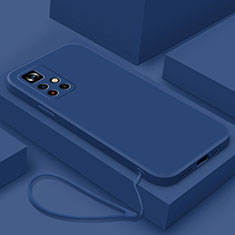 Funda Silicona Ultrafina Goma 360 Grados Carcasa YK4 para Xiaomi Poco M4 Pro 5G Azul