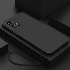 Funda Silicona Ultrafina Goma 360 Grados Carcasa YK4 para Xiaomi Poco M4 Pro 5G Negro