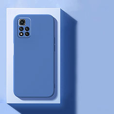 Funda Silicona Ultrafina Goma 360 Grados Carcasa YK4 para Xiaomi Poco X4 NFC Azul