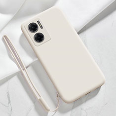 Funda Silicona Ultrafina Goma 360 Grados Carcasa YK4 para Xiaomi Redmi 10 5G Blanco