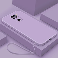 Funda Silicona Ultrafina Goma 360 Grados Carcasa YK4 para Xiaomi Redmi 10X 4G Morado