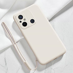 Funda Silicona Ultrafina Goma 360 Grados Carcasa YK4 para Xiaomi Redmi 11A 4G Blanco