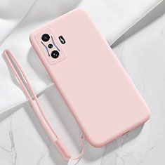 Funda Silicona Ultrafina Goma 360 Grados Carcasa YK4 para Xiaomi Redmi K50 Gaming 5G Rosa