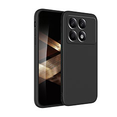 Funda Silicona Ultrafina Goma 360 Grados Carcasa YK4 para Xiaomi Redmi K70 Pro 5G Negro