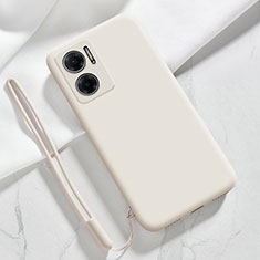 Funda Silicona Ultrafina Goma 360 Grados Carcasa YK4 para Xiaomi Redmi Note 11E 5G Blanco