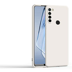 Funda Silicona Ultrafina Goma 360 Grados Carcasa YK4 para Xiaomi Redmi Note 8 (2021) Blanco