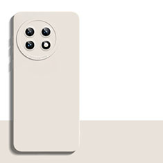 Funda Silicona Ultrafina Goma 360 Grados Carcasa YK5 para OnePlus 11 5G Blanco