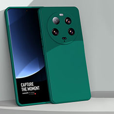 Funda Silicona Ultrafina Goma 360 Grados Carcasa YK5 para Xiaomi Mi 13 Ultra 5G Verde