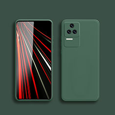 Funda Silicona Ultrafina Goma 360 Grados Carcasa YK5 para Xiaomi Redmi K40S 5G Verde