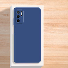 Funda Silicona Ultrafina Goma 360 Grados Carcasa YK5 para Xiaomi Redmi Note 10T 5G Azul