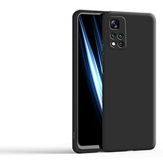 Funda Silicona Ultrafina Goma 360 Grados Carcasa YK5 para Xiaomi Redmi Note 11 Pro+ Plus 5G Negro