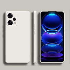 Funda Silicona Ultrafina Goma 360 Grados Carcasa YK5 para Xiaomi Redmi Note 12 5G Blanco