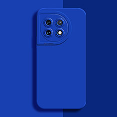 Funda Silicona Ultrafina Goma 360 Grados Carcasa YK6 para OnePlus 11 5G Azul