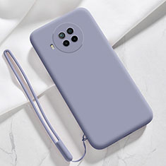 Funda Silicona Ultrafina Goma 360 Grados Carcasa YK6 para Xiaomi Mi 10T Lite 5G Gris Lavanda