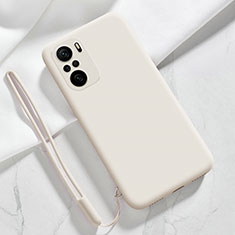 Funda Silicona Ultrafina Goma 360 Grados Carcasa YK6 para Xiaomi Mi 11X 5G Blanco