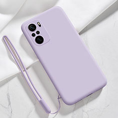 Funda Silicona Ultrafina Goma 360 Grados Carcasa YK6 para Xiaomi Mi 11X 5G Purpura Claro