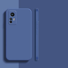 Funda Silicona Ultrafina Goma 360 Grados Carcasa YK6 para Xiaomi Mi 12T Pro 5G Azul