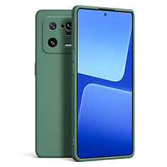 Funda Silicona Ultrafina Goma 360 Grados Carcasa YK6 para Xiaomi Mi 13 5G Verde