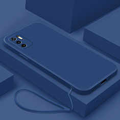 Funda Silicona Ultrafina Goma 360 Grados Carcasa YK6 para Xiaomi POCO M3 Pro 5G Azul