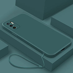Funda Silicona Ultrafina Goma 360 Grados Carcasa YK6 para Xiaomi Redmi Note 10T 5G Verde