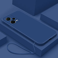 Funda Silicona Ultrafina Goma 360 Grados Carcasa YK6 para Xiaomi Redmi Note 12 Pro+ Plus 5G Azul