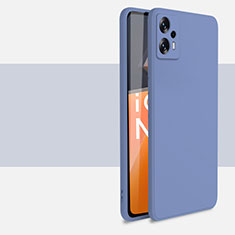 Funda Silicona Ultrafina Goma 360 Grados Carcasa YK6 para Xiaomi Redmi Note 12T Pro 5G Gris Lavanda