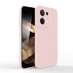 Funda Silicona Ultrafina Goma 360 Grados Carcasa YK6 para Xiaomi Redmi Note 13 5G Rosa