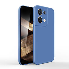 Funda Silicona Ultrafina Goma 360 Grados Carcasa YK6 para Xiaomi Redmi Note 13 Pro 5G Azul