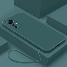 Funda Silicona Ultrafina Goma 360 Grados Carcasa YK7 para Xiaomi Mi 12T 5G Verde