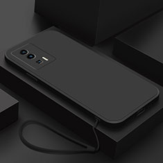 Funda Silicona Ultrafina Goma 360 Grados Carcasa YK7 para Xiaomi Poco F5 Pro 5G Negro