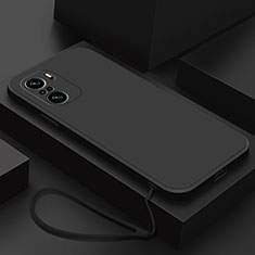 Funda Silicona Ultrafina Goma 360 Grados Carcasa YK7 para Xiaomi Redmi K40 5G Negro