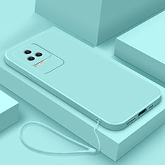 Funda Silicona Ultrafina Goma 360 Grados Carcasa YK7 para Xiaomi Redmi K50 5G Cian