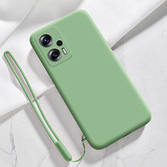 Funda Silicona Ultrafina Goma 360 Grados Carcasa YK7 para Xiaomi Redmi K50i 5G Menta Verde