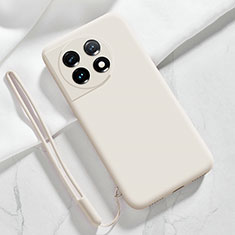 Funda Silicona Ultrafina Goma 360 Grados Carcasa YK8 para OnePlus 11 5G Blanco