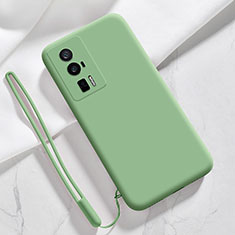 Funda Silicona Ultrafina Goma 360 Grados Carcasa YK8 para Xiaomi Poco F5 Pro 5G Verde