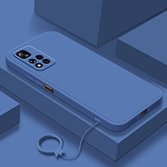 Funda Silicona Ultrafina Goma 360 Grados Carcasa YK8 para Xiaomi Poco X4 NFC Azul