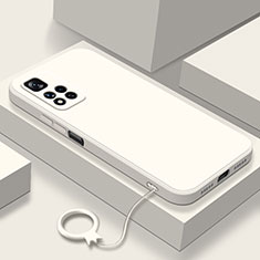 Funda Silicona Ultrafina Goma 360 Grados Carcasa YK8 para Xiaomi Poco X4 NFC Blanco