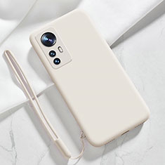 Funda Silicona Ultrafina Goma 360 Grados Carcasa YK8 para Xiaomi Redmi K50 Ultra 5G Blanco