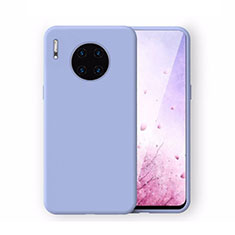 Funda Silicona Ultrafina Goma 360 Grados Carcasa Z04 para Huawei Mate 30 5G Azul Cielo