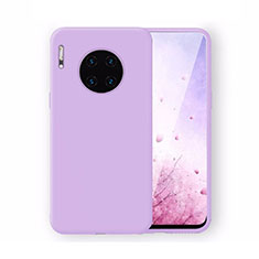 Funda Silicona Ultrafina Goma 360 Grados Carcasa Z04 para Huawei Mate 30 5G Morado