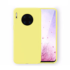 Funda Silicona Ultrafina Goma 360 Grados Carcasa Z04 para Huawei Mate 30E Pro 5G Amarillo