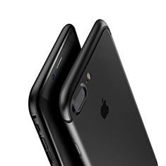 Funda Silicona Ultrafina Goma A01 para Apple iPhone 8 Plus Negro