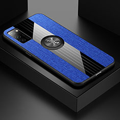 Funda Silicona Ultrafina Goma Carcasa C01 para Huawei Honor View 30 Pro 5G Azul