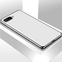 Funda Silicona Ultrafina Goma Carcasa C01 para Oppo K1 Blanco